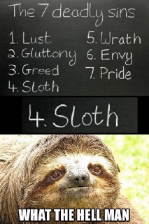 The 7 deadly sins