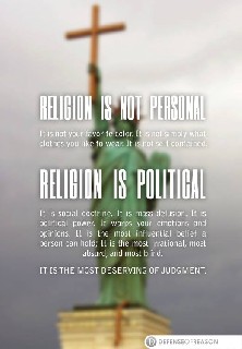 Religion is not personal