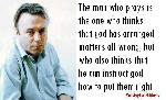 The Man who prays