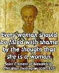 women filled with shame