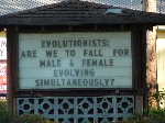 outside a church in Chehalis  WA