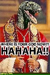 where is your god now