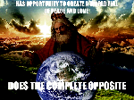 the opportunity to create a world full of peace and love