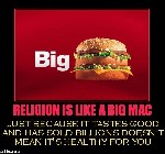 Religion is like a Big Mac