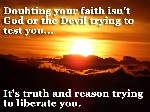 Doubting your faith