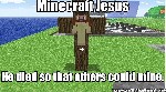 minecraft Jesus
