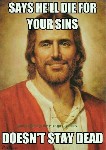 died for your sins