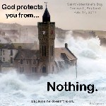 God protects you