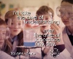 The awe of understanding
