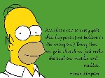 Homer Simpson So Many Gods