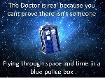 Proof Dr  WHo is real
