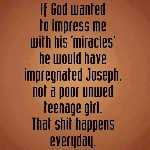 why you god failed to impress me