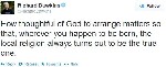 How thoughtful of God