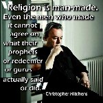 Religion is man made