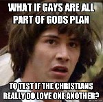 gays are part of gods plan
