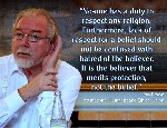 No duty to respect religion