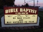 He who fears God has nothing to fear