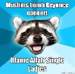 Muslims bomb Beyonce concert