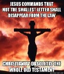 not the smallest letter shall disappear
