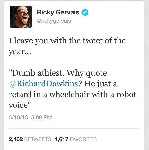 Ricky Gervais tweets