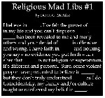 Mad Libs