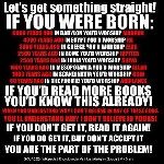 If you were born 6000 years ago