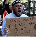 Give Head o those who insult Islam