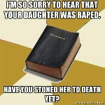 raped to be stoned
