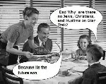 Religiots on Star Treck