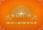 Your religion is a ripoff