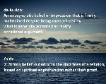 faith or delusion