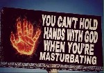 You can t hold hands with God