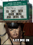 Let me in