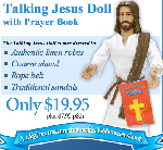 Talking Jesus doll