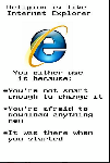 Religion is like Internet Explorer