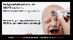 Nein zu Kindesmissbrauch und Verstümmelung
