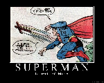 Superman does not like Christianity
