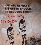 lies become religion